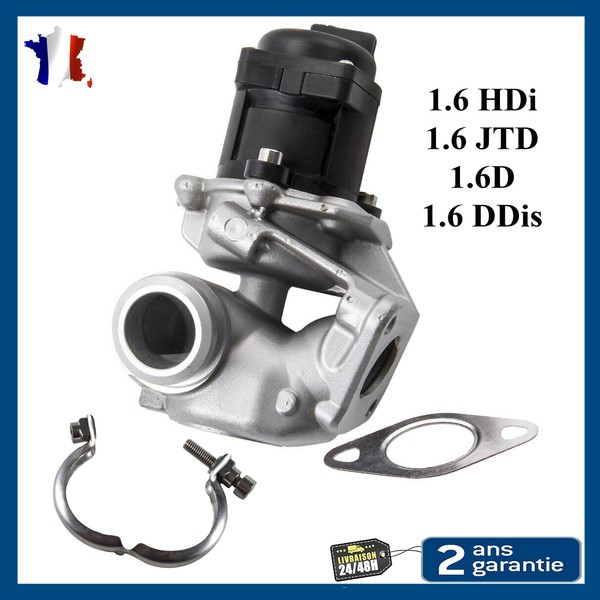 Agr-Ventil Xsara Picasso Berlingo 206 207 308 307 Partner 1.6 + Schellen & Gabel-image