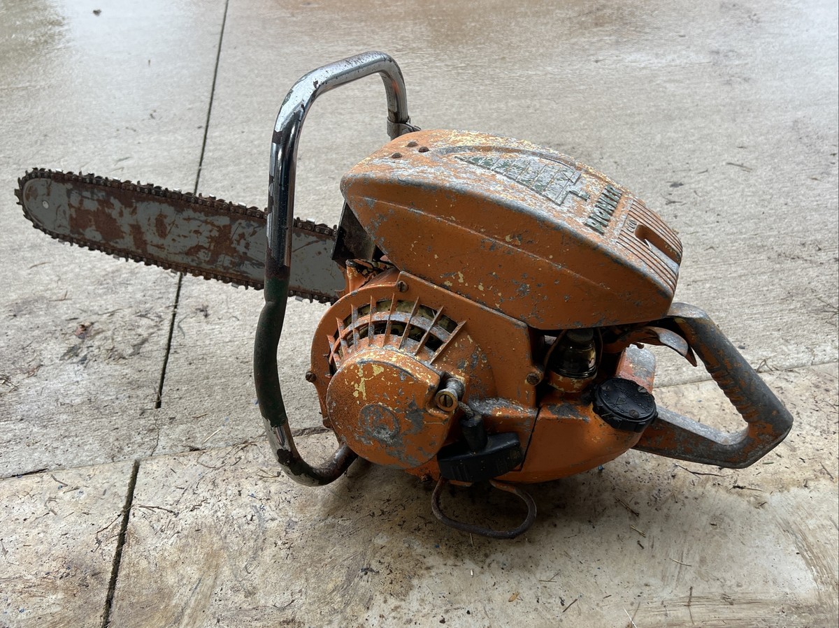 Vintage PIONEER 610 Chainsaw Chain Saw with Bar (ss1) | eBay