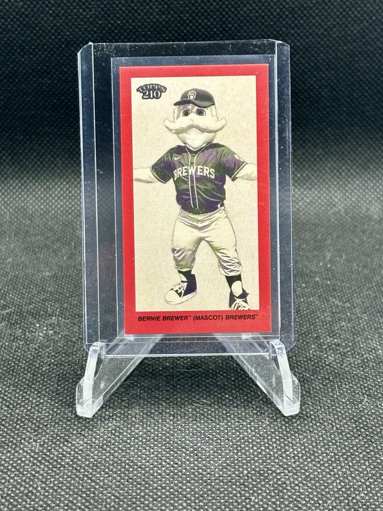 BERNIE BREWER 2024 Topps 206 1910 T210 Mascot (1:396 Packs) SSP