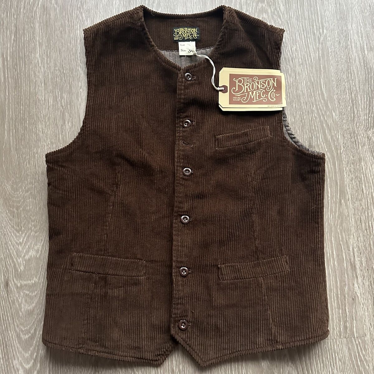 The Bronson MFG Co 1910's Retro Corduroy Vest Size 36 NWT | eBay The Bronson MFG Co 1910's Retro Corduroy Vest Size 36 NWT | eBay