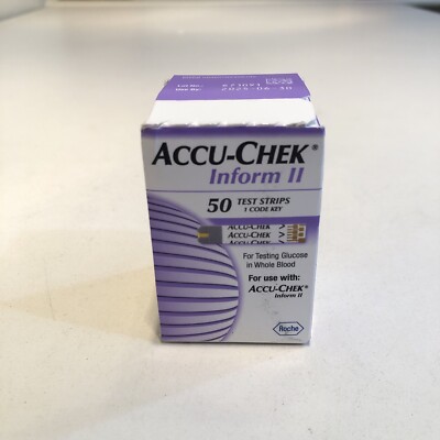 Accu Chek Inform II 50 Test Strips | eBay