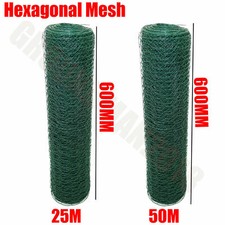 10M-50M Roll Welded Chicken Wire Mesh Animal Fence Barrier Garden Fencing Net