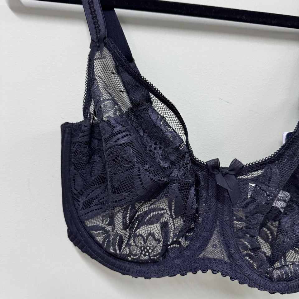 Prima Donna Divine Black Lace Bra  32G - Image 2 of 4