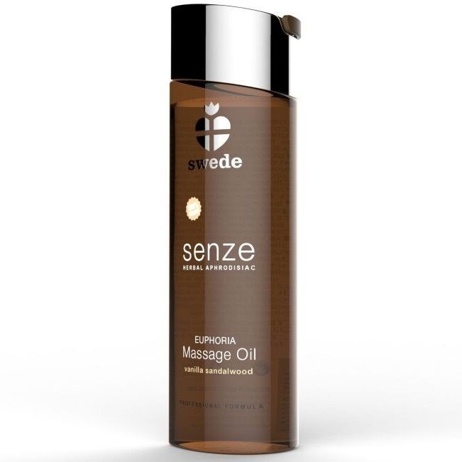 Huile de massage euphorie SWEDE pour une soirée romantique et relaxante en duo
