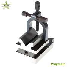 3-1/2" &times;1-7/8" &times;1-7/8" Angle V-Block & Clamp Set Percision Ground 0.0003" New