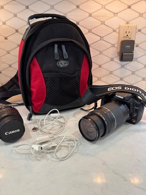 Canon EOS Rebel XTi Digital DS126151 Camera Bundle - See Pics