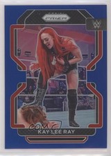 2022 Panini Prizm WWE Blue Prizm 175/199 Kay Lee Ray #106 ld5