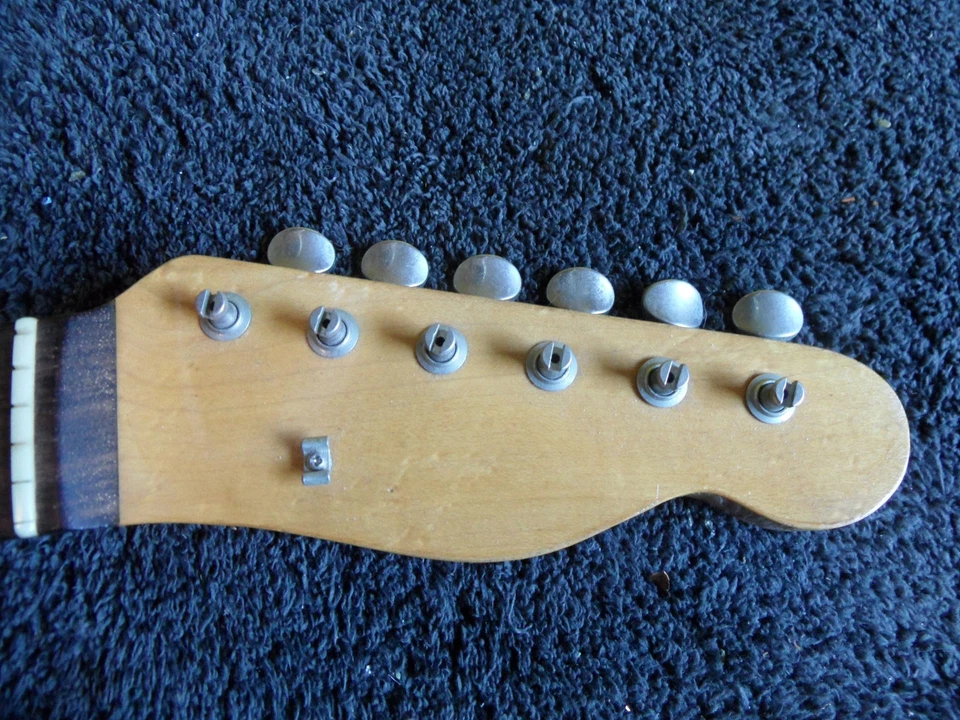 Warmoth Telecaster 颈部,1994 年,枫木和红木,带 Kluson Tuners,上好!! — 第 2/4 张图片