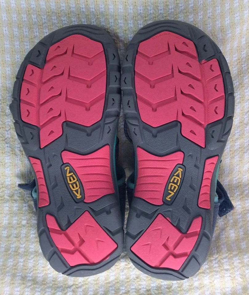 Sandalias Keen Newport H2 Rosa Turquesa Juvenil Niño Grande Talla 4 Impermeables Foto 2 de 4