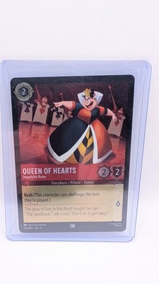 Queen of Hearts - Impulsive Ruler [Foil] #123 Lorcana Fabled