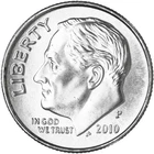 2010 P Roosevelt Dime From Mint Set