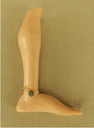 Vintage 1964 Hasbro GI Joe Action Figure Right Calf & Right Foot Leg Parts C7