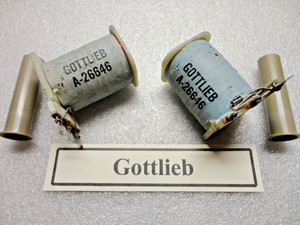 2 Gottlieb Pinball, A-26646 Flipper Coils, Never installed, Shipped Safe.  READ
