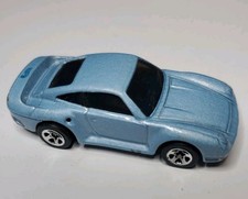 Hot Wheels Porsche 959 Mattel 1987 Blue
