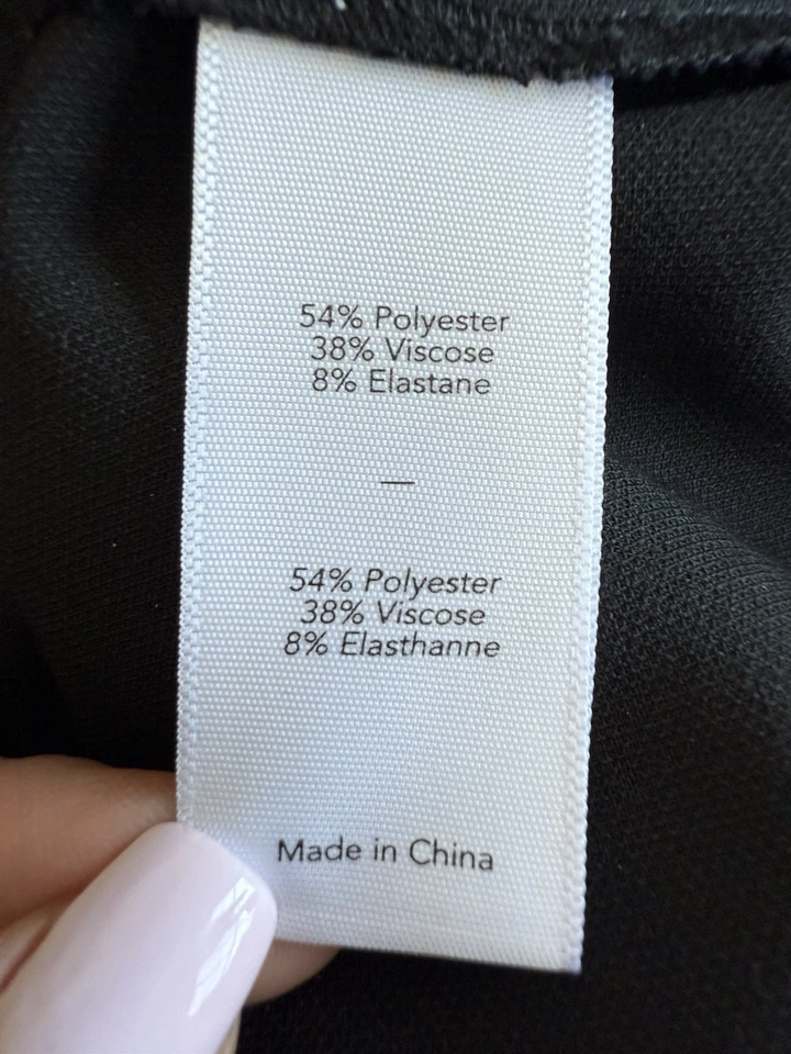 Bermudas Elizabeth and James negras elegantes a medida talla 6 diseño elegante. Foto 4 de 4