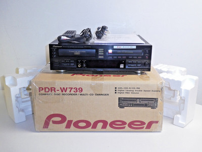 Pioneer PDR-W739 High-End Audio CD-Recorder / 3fach Wechsler in OVP, 2J.Garantie