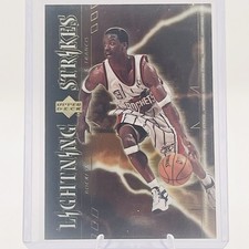 Steve Francis 2000-01 Upper Deck Lightning Strikes #LS12 Houston Rockets