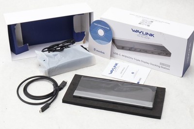 Wavlink WL-UMD05 USB-C 4K 60Hz Triple Display Docking Station Open Box