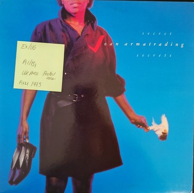 Joan Armatrading Secret Secrets Vinyl Record EX/VG AMA 5040 1985
