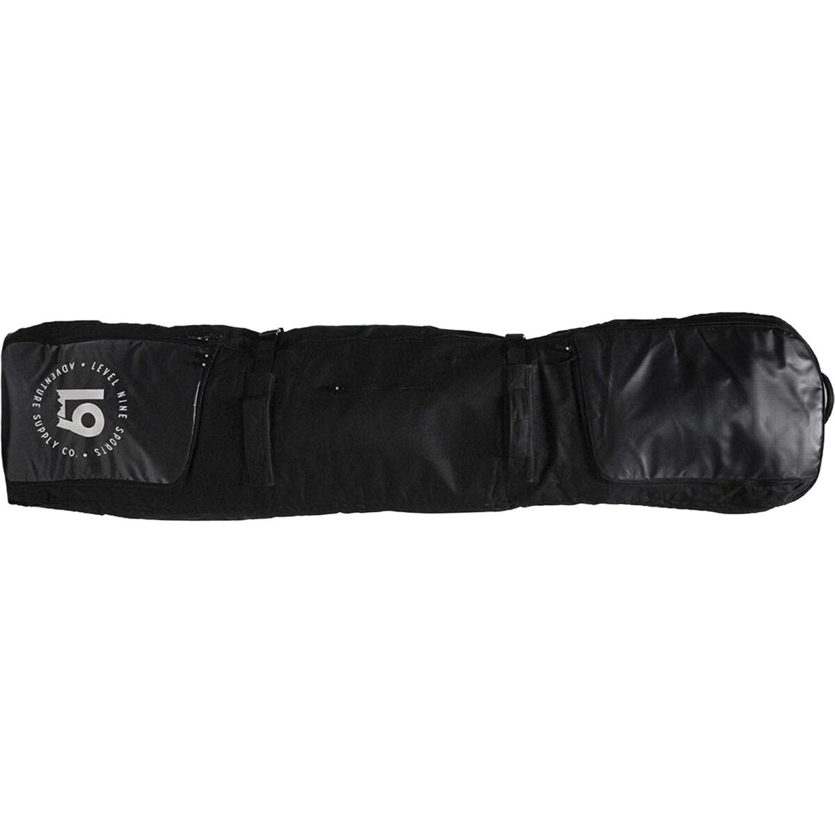 Сумка для сноуборда L9 Sports Rolling Double Ski 2024 Черная, 200 см
