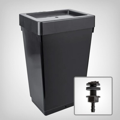 Blumat Tank 47L   lichtdicht, algenfrei, mit Deckel, 8mm Anschluss Tropf-Blumat