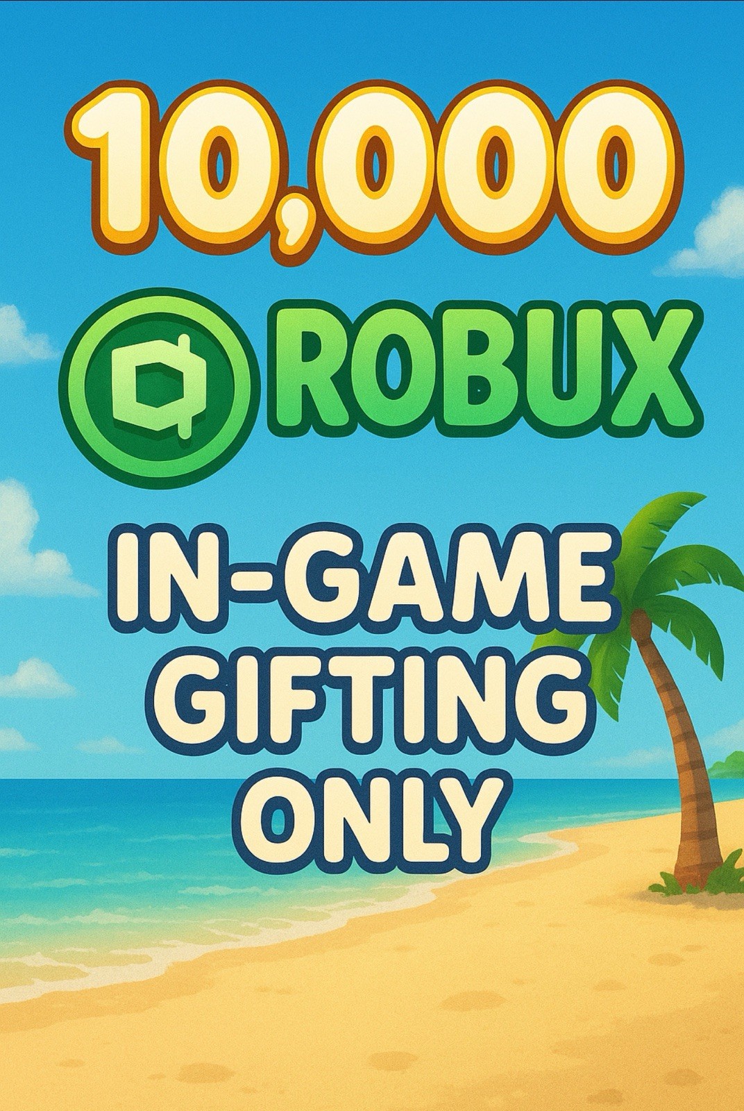 Ebay Robux 💎 10,000 ROBUX 🌊 – In-Game Gifting Only 🎁 | eBay