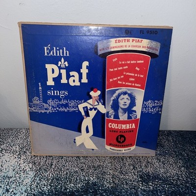 Edith Piaf Sings 10  Columbia