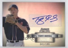 2012 Bowman Sterling Prospect Refractor 41/199 Tony Renda #BSAP-TRE Auto 1h5