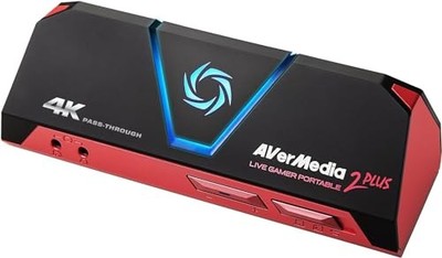AVerMedia AVT-C878 PLUS Live Gamer Portable 2 Plus 4K Black
