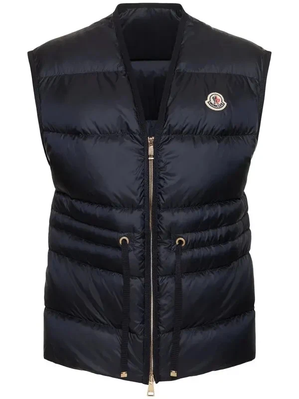 Moncler — NEW, Moncler Nai Down Puffer Vest in Dark Navy Blue Size 2 #DC455