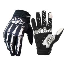 Skeleton Cycling Gloves Motorcycles Gloves Off-Road Vehicle MTB, Bicycle Glov...