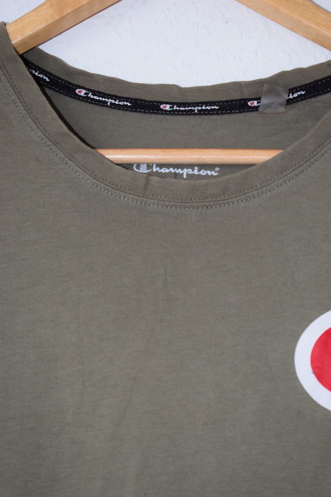 Champion Authentic Athleticwear Men's T-Shirt - Olive Green image 5