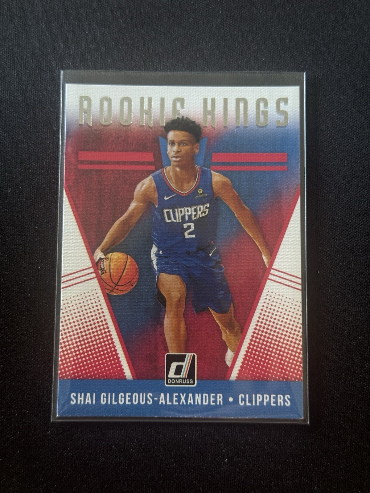 2018-19 DONRUSS ROOKIE KINGS SHAI GILGEOUS-ALEXANDER RC #21 OKC MVP