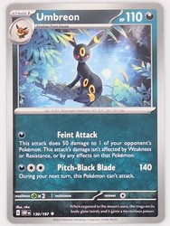 Umbreon 130/197 Obsidian Flames