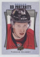 2016-17 Upper Deck UD Portraits Rookie Gold Foil /99 Thomas Chabot #P-93 2js