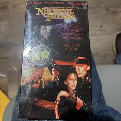 Vintage 1993 Stephen King's Needful Things VHS True First Release New Sealed!
