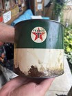 Vintage 1940s Texaco Oil Co. 5 lb. Can, Rare — photo 2