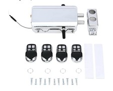Remote Control Deadbolt Lock Anti-theft Keyless Rv Door Locks With 4 Remotes...