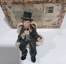 Boyds Bears & Friends #36104 Tuxworth J Angelman Shelf Sitter Groom Faerie 1998