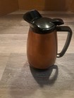 VNTG 1950's Gold Black Thermo-Serv Insulated Coffee Server Carafe Pre-Patent MCM — photo 1