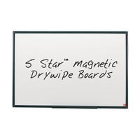 Image of 5 Star Office Magnetic Drywipe Board Steel Trim with Fixing Kit and Detachable