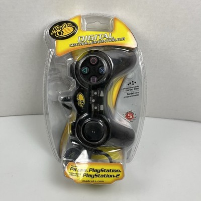 Vintage Mad Catz For PS1 One/PS2 PlayStation Digital Black Controller NEW Sealed