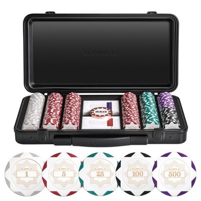SLOWPLAY Nash 14g 300PCS Numbered Full Set (1, 5, 25, 100, 500), White Gold