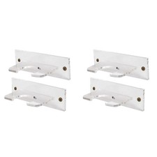 4 Packungen Baseballschl&auml;gerhalter f&uuml;r Vertikales Bildschirm Acryl Schl&auml;ger4907