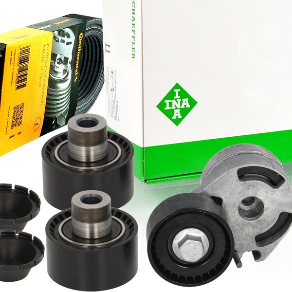 Conti 6PK1345 Keilrippenriemen-Satz + Spanner FüR Fiesta Belingo Peugeot Ford-image