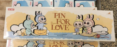 POP MART LABUBU - BRAND NEW - PIN FOR LOVE (A-M) - FACTORY