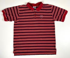 Men's Vintage Reebok Classic Polo Shirt Striped Sz XL