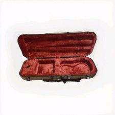 Hard Violin Case. Champagne outside & Red Velvet In Side. Brand New & unused.