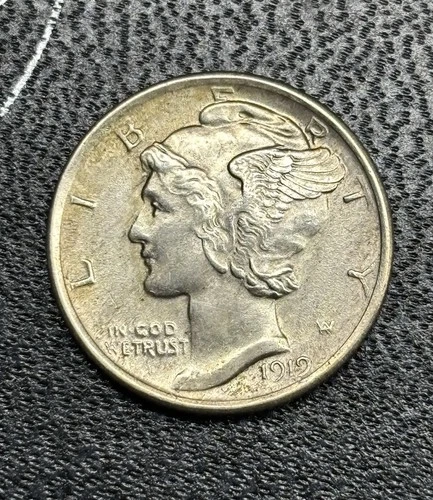 1919 P - MS / BU / UNC - Silver Mercury Dime .10C FBL???   - Better Date