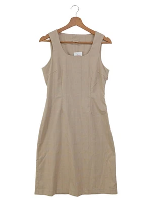 PART TWO Damen Etuikleid Gr. 34/XS Business Kleid Beige Kariert Elegant - Bild 1 von 4
